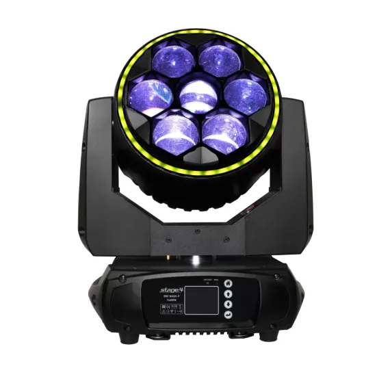 STAGE4 broWASH-P 7x60 VICO Прожектор типа WASH / LED 7x60 Вт RGBALC / зум 6°-60° / диммер 16-bit / C