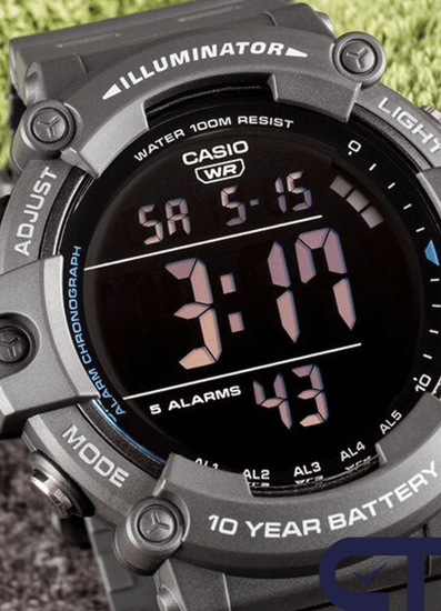 Casio AE-1500WH-8B — мужские электронные часы