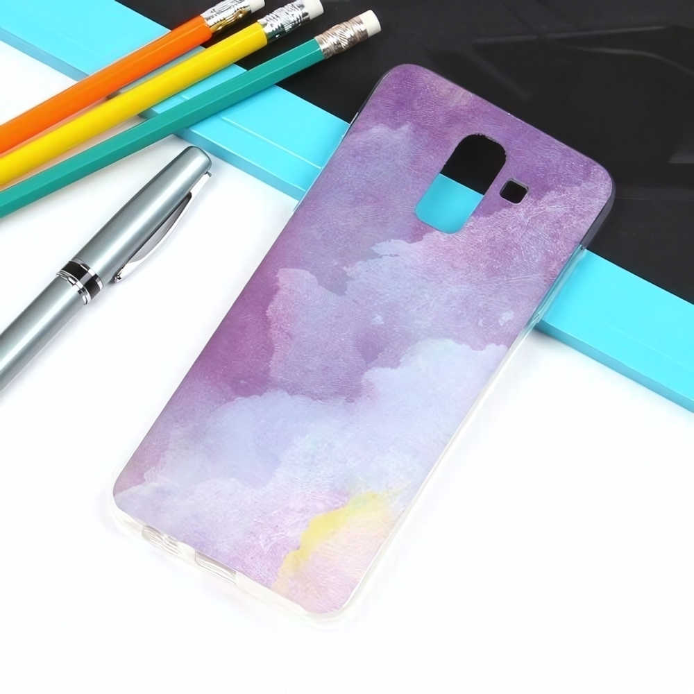 Матовый чехол для Samsung Galaxy J8 (2018), 010730
