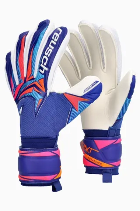 Вратарские перчатки Reusch Attrakt Advance - синий