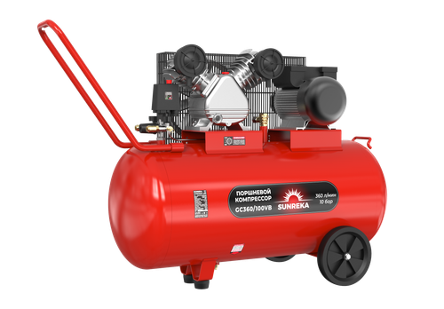 Ременной компрессор SUNREKA GC360/100VB
