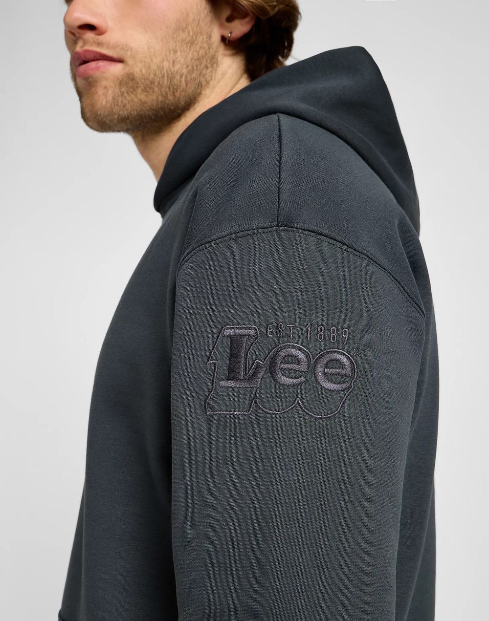 Толстовка мужская LEE CORE RELAXED HOODIE