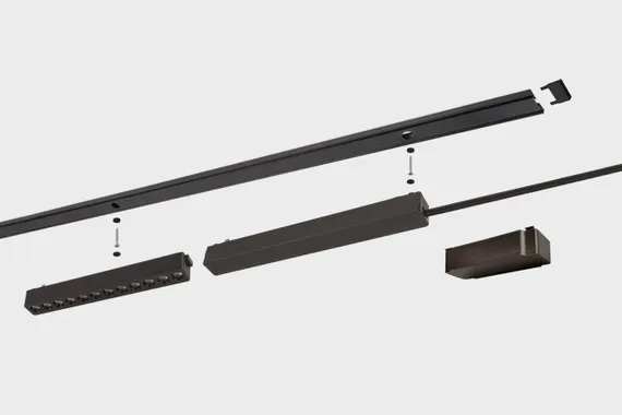 Шинопровод IT09-9020 black tube Italline