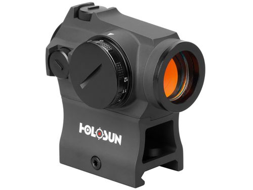 Коллиматорный прицел Holosun Micro точка 2MOA,12 подсв., +крон., яркость-барабан, U-защита, внешн.бат.,100г.