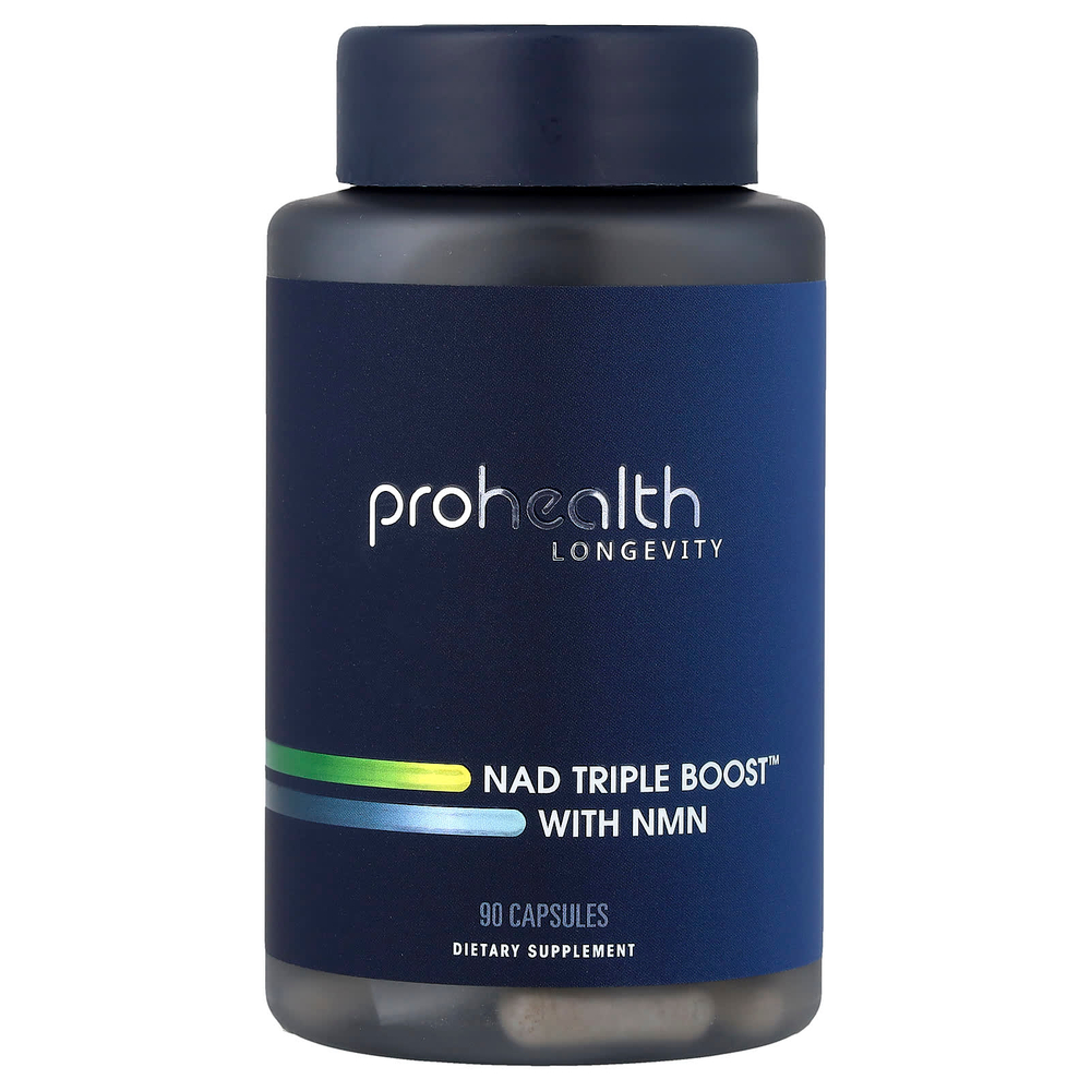 ProHealth Longevity, NAD Triple Boost™ с NMN, 90 капсул