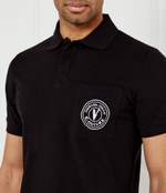 Поло Versace Jeans Couture - черный(78GAGT01CJ01T)