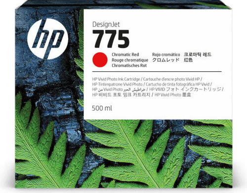 HP Струйный картридж 775, 500 мл, хроматический красный 1XB20A