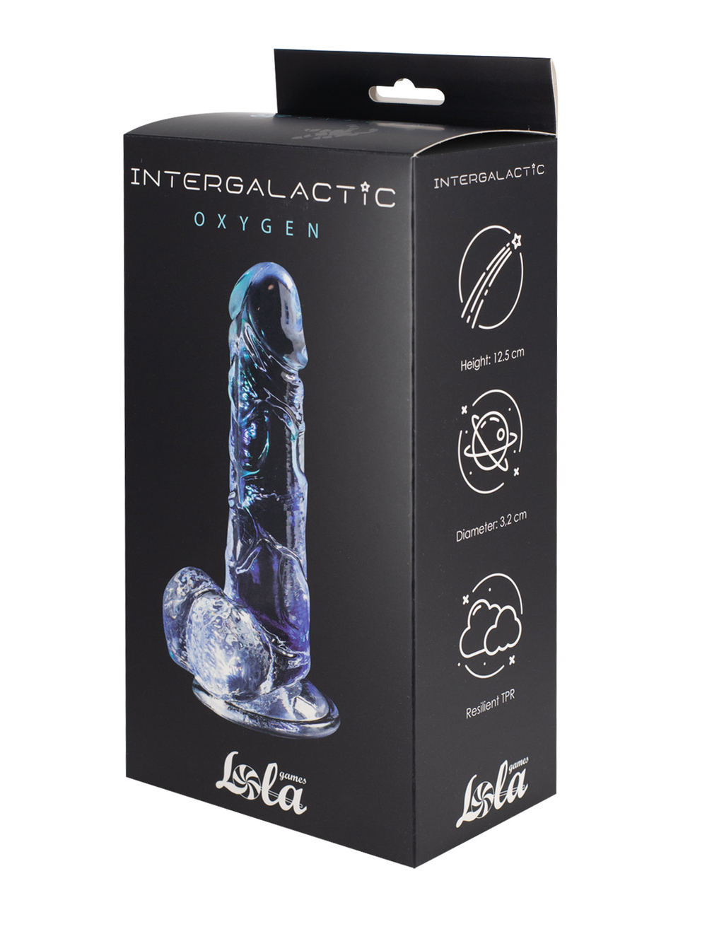 Прозрачный дилдо Intergalactic Oxygen 7080-06lola