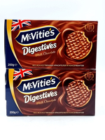 Печенье Mcvitie's Digestives цельнозерновое с молочным шоколадом, 400 г