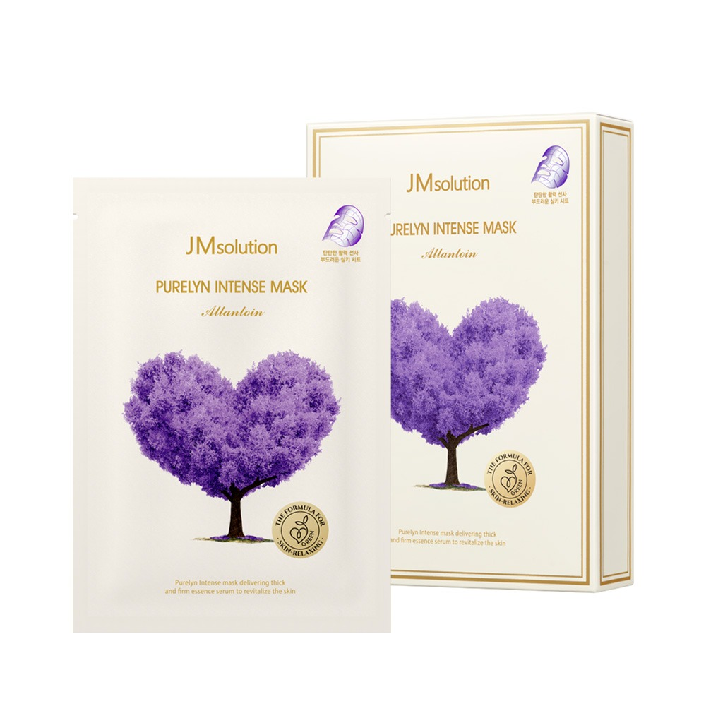 JM SOLUTION Ревитализирующая тканевая маска с аллантоином Purelyn Intense Mask Allantoin 30 мл.