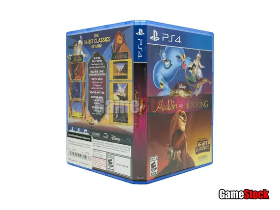 PS4 Disney Classic Games: Aladdin and The Lion King (Б/У, Английская версия, CUSA-16975)