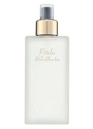 Mahogany Petales de Roses Blanches