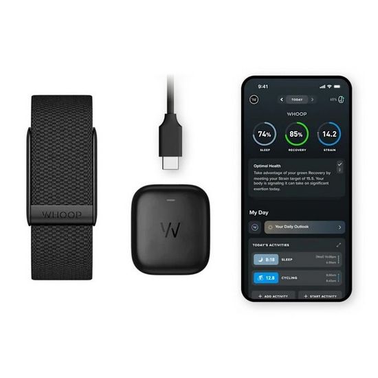Фитнес-браслет без экрана Whoop One с подпиской на 1 год (Whoop 5.0)