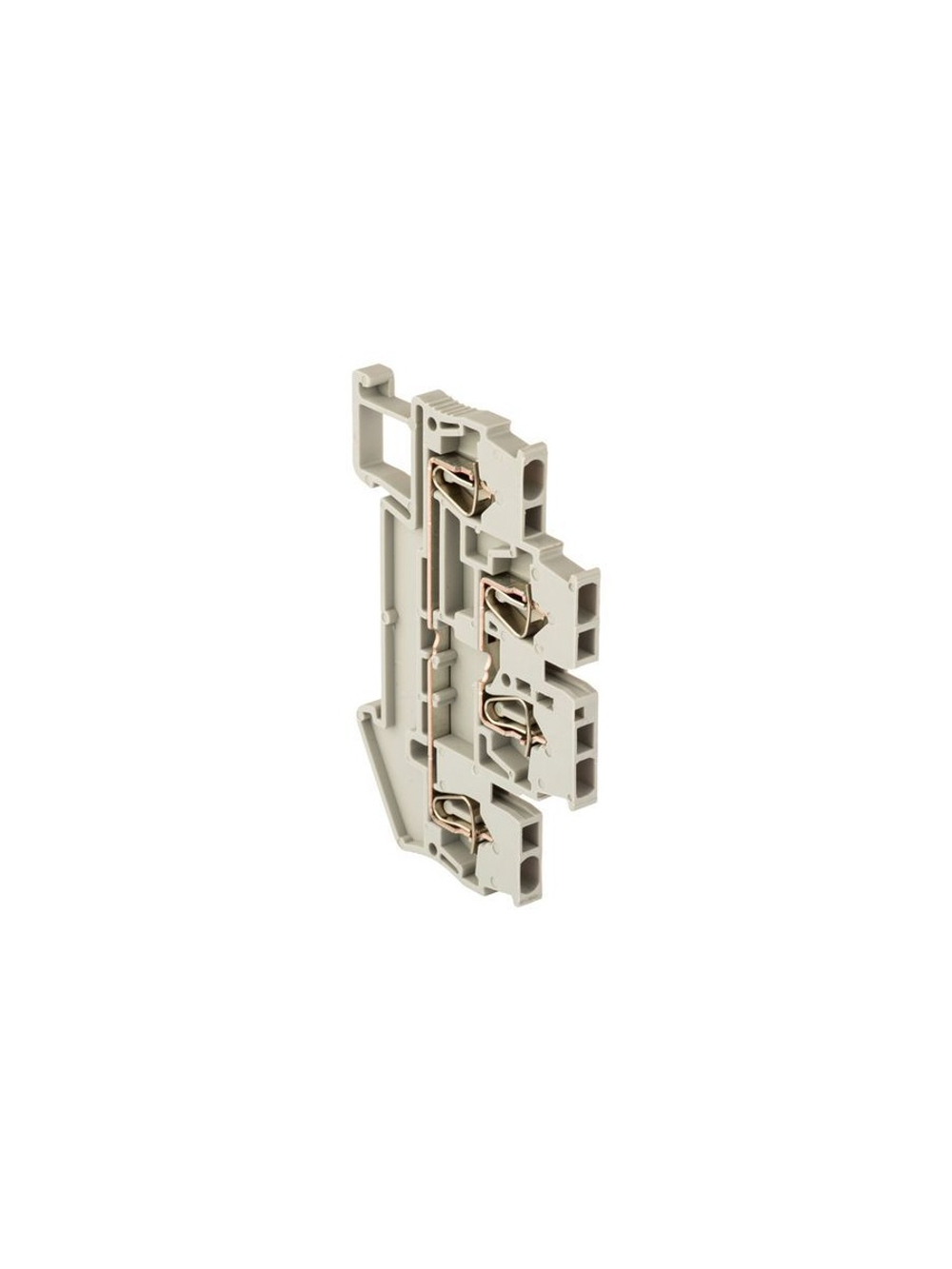 Колодка клеммная ST-1.5 17.5А двойн. пружинная сер. EKF plc-jxb-st-1.5-4-2