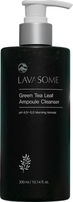 Lavasome Очищающая пенка с экстрактом листьев зеленого чая- GREEN TRA LEAF AMPOULE CLEANSER, 300 мл