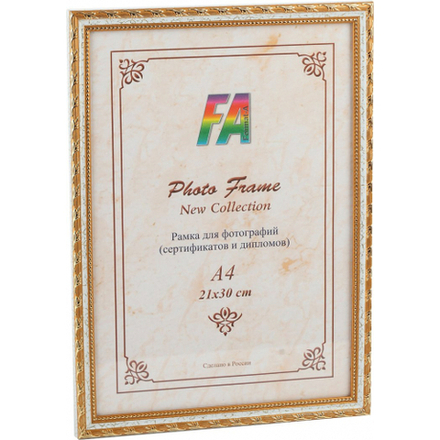 FA пластик Камышок белый 21x30