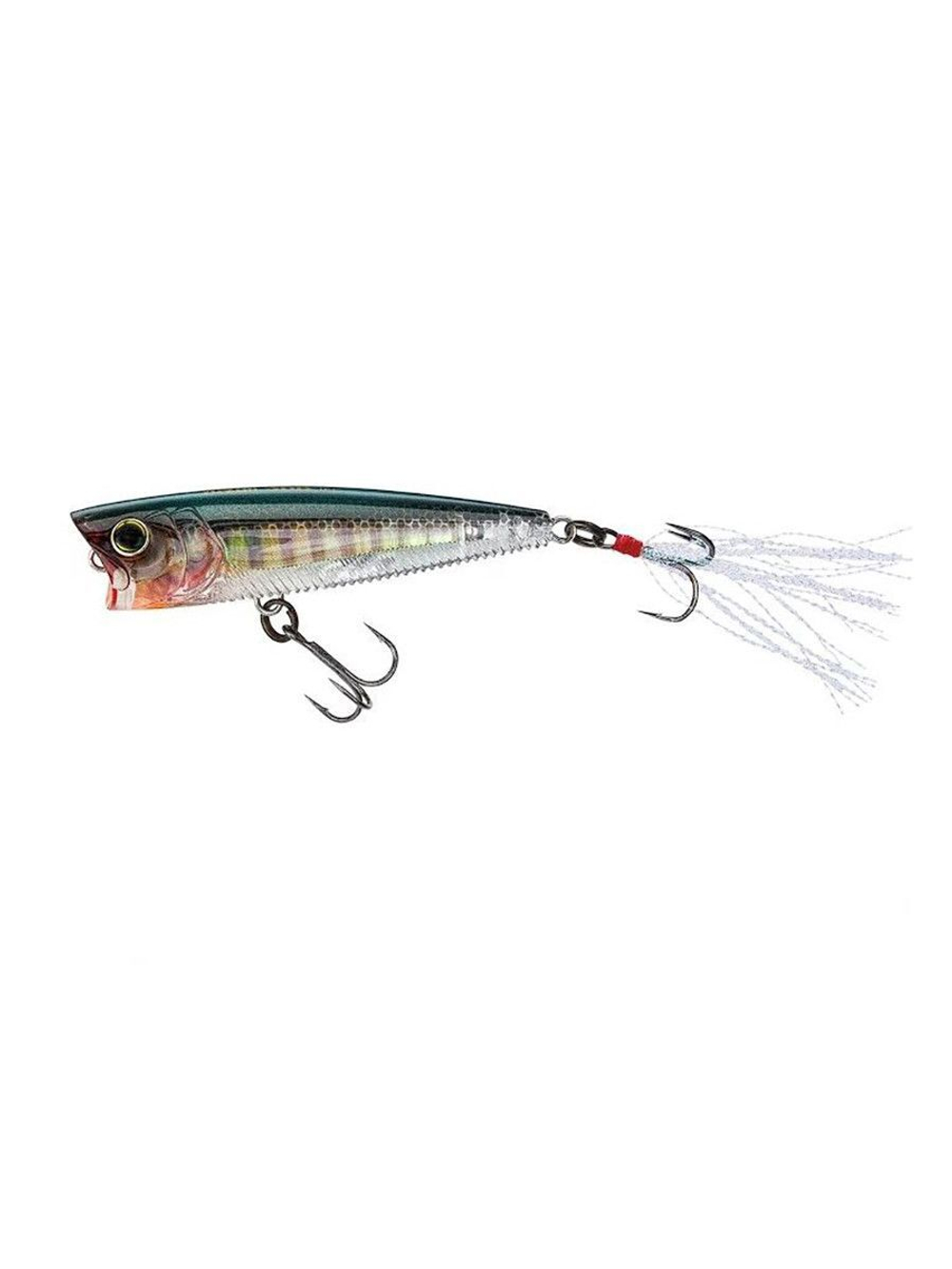 Воблер для рыбалки R1101-RBG 3DB Popper 75F, 75мм, 10г.