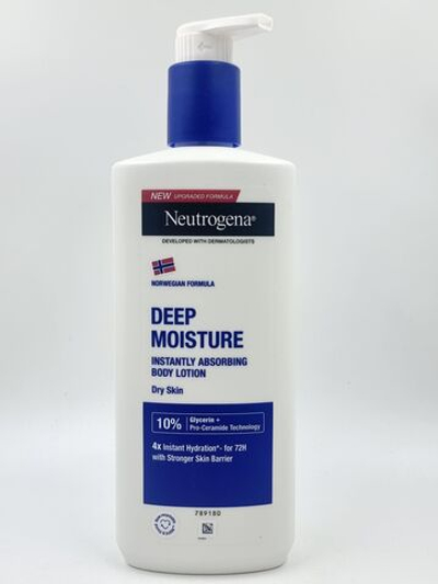 NEUTROGENA Лосьон для тела Deep Moisture для сухой кожи 400 мл (из Финляндии)