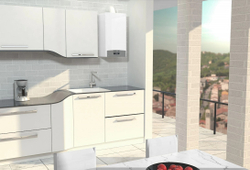 Котел газовый одноконтурный Ariston CLAS X SYSTEM 24 CF NG (24 кВт)