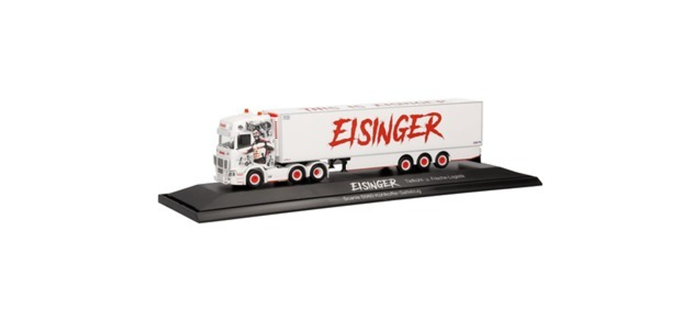Грузовик Scania CS 20 HD, полуприцеп-рефрижератор "Eisinger"