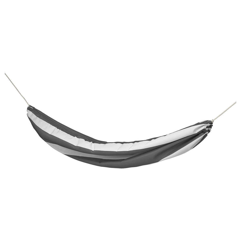 IKEA HAMNÖN  (ИКЕА ХАМНЁН)  -  Гамак - антрацитовый/белый 150х265 см