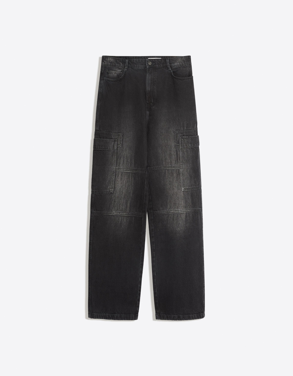 Мужские джинсы карго baggy fit - BERSHKA
