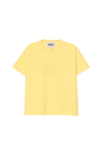 УКОРОЧЕННАЯ ФУТБОЛКА С ЭФФЕКТОМ ПОТЕРТОСТИ — ZARA