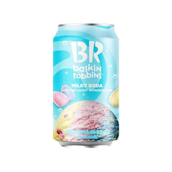 Напиток газированный б/а "Baskin Robbins Cotton Candy" 350 мл, 24шт
