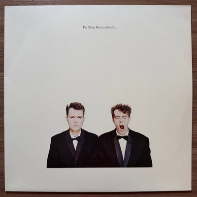 Pet Shop Boys ‎– Actually (Европа 1987г.)