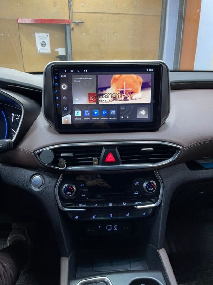 Магнитола для Hyundai Santa Fe 2018-2020 - Canbox 10-1137 Qled, Android 10, Быстрая, SIM-слот