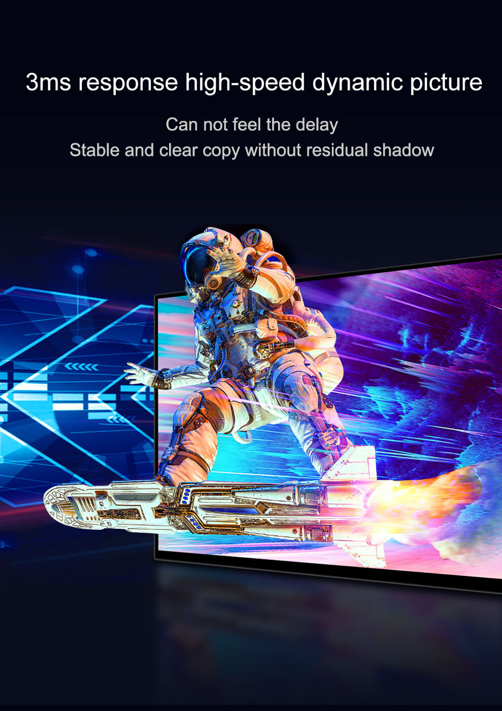 17" Портативный сенсорный монитор VCHANCE 4K IPS 3840x2160, 60 Гц