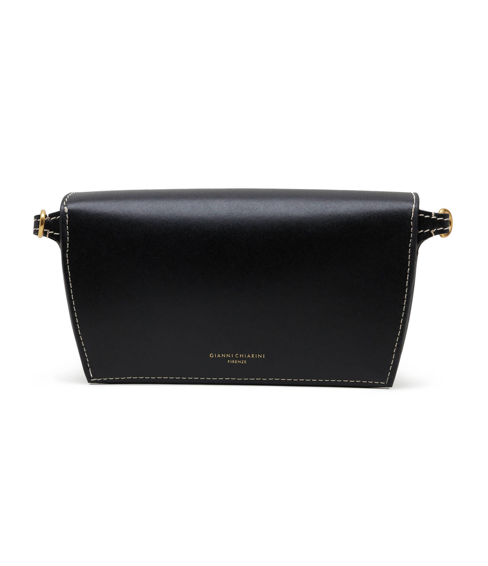 Кожаная сумка через плечо BORSA PELLE GIANNI CHIARINI - черный(BS 10650 PRCK-NA)