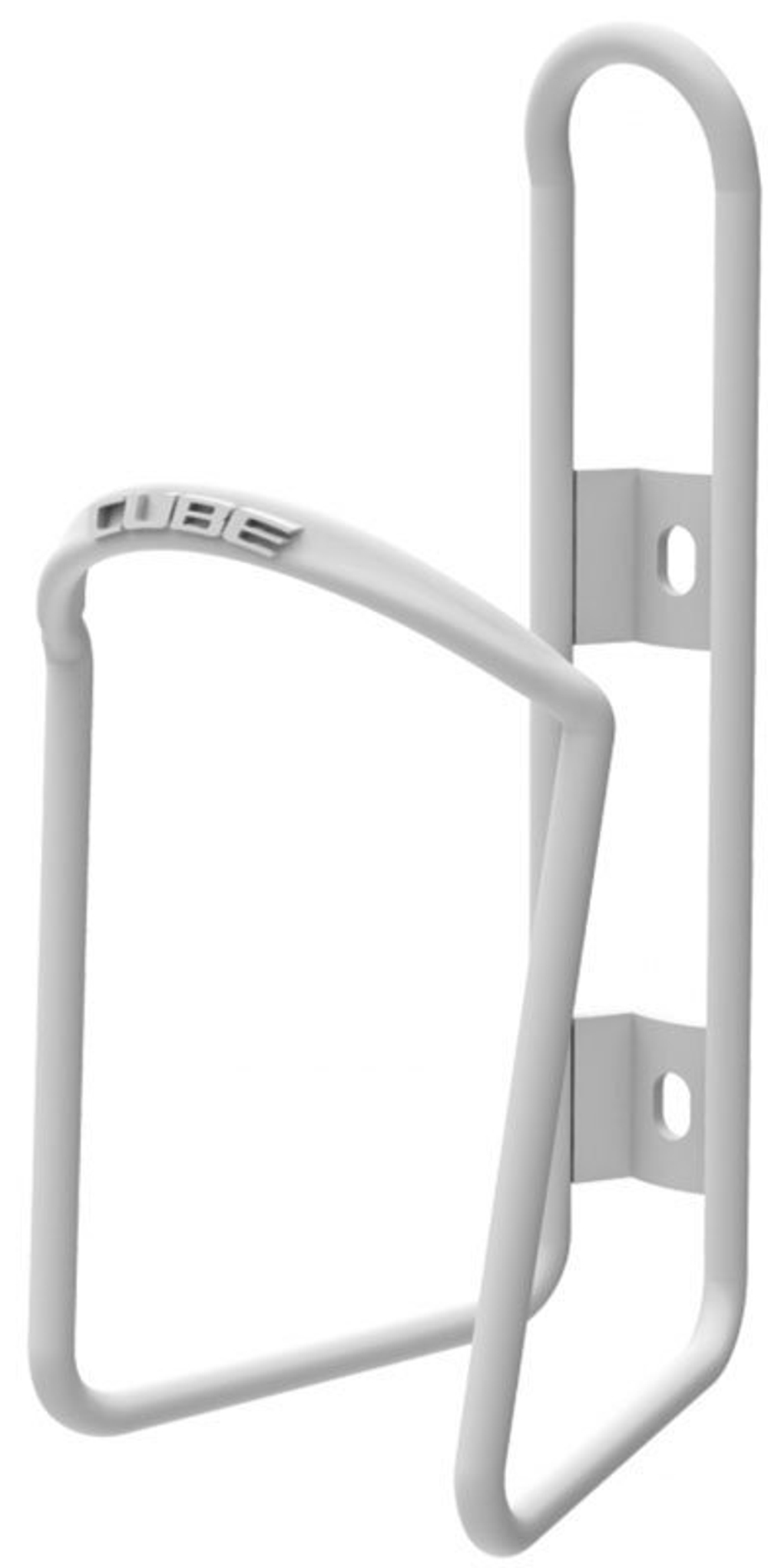 Флягодержатель CUBE Bottle Cage HPA  matt white cube13051