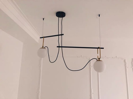 Pendant design lamp NH Cluster by Artemide
