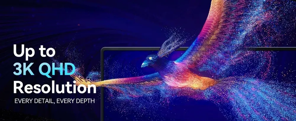 Портативный 16" сенсорный монитор с защитным чехлом Ucolor O2 Touch 3K OLED 2880x1800, 120 Гц