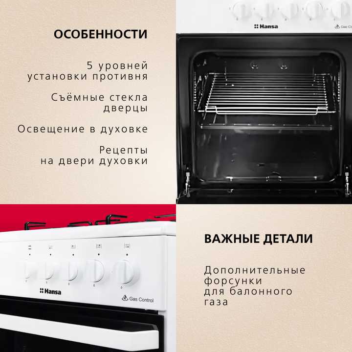 Газовая плита Hansa FCGW510029A