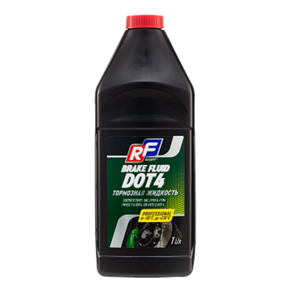 яяЖидкость тормозная DOT-4 Ruseff (1л)