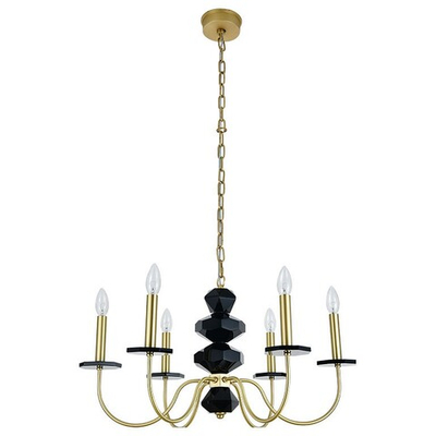 Подвесная люстра Newport VANESSA 3876/С brass