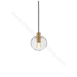Pendant design lamp  SELENE by ClassiCon D20 (Gold)
