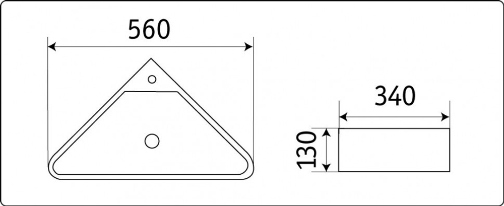 Умывальник CeramaLux 78377