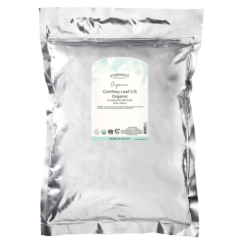 Starwest Botanicals, Листья окопника, органические 1 фунт