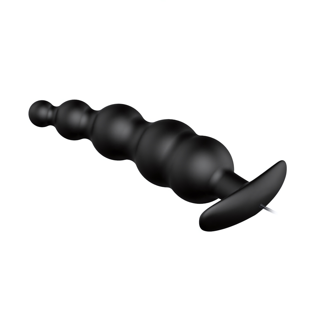 Анальные виброшарики Black Pretty Love BI-040039
