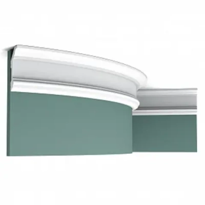 Плинтус из дюрополимера Orac Decor потолочный карниз C321F 2000х99х50