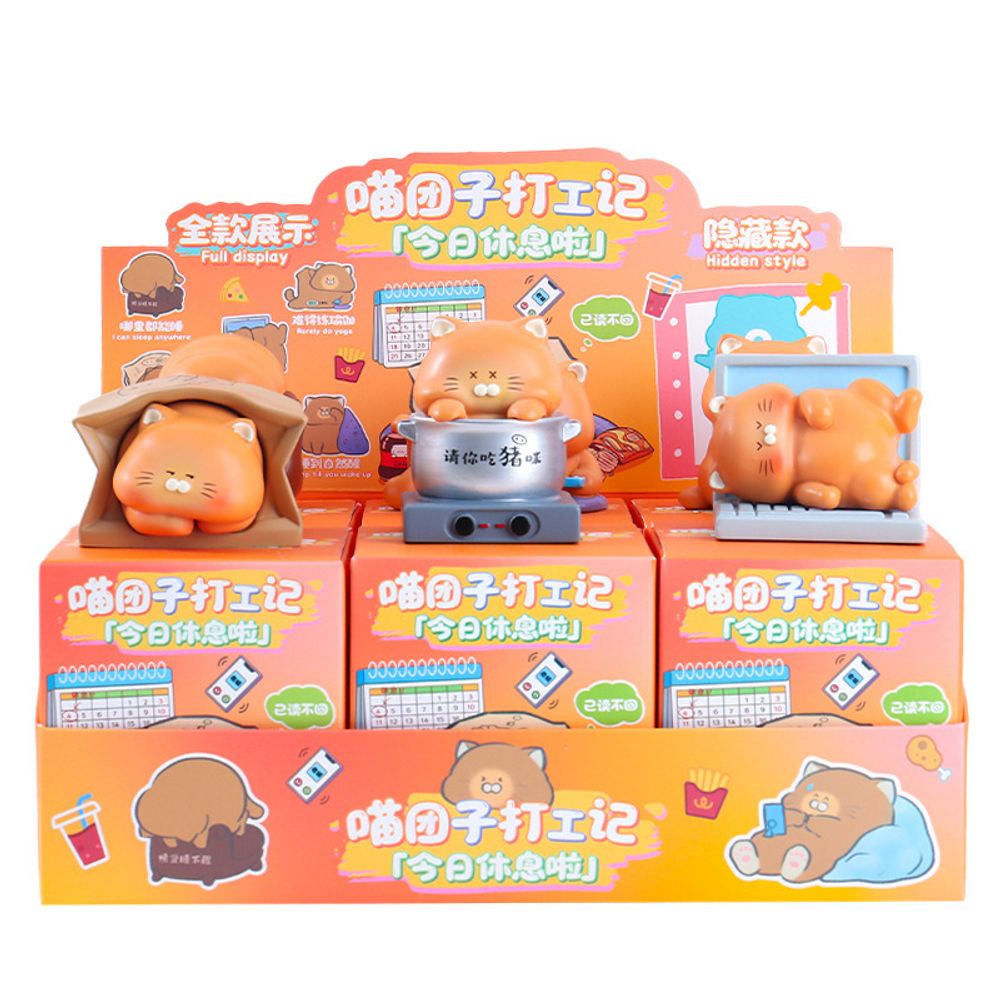 Коллекционные игрушки "Orange Cat"