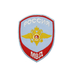 Шеврон Внутренняя служба МВД (общий) бледно-голубой на липучке