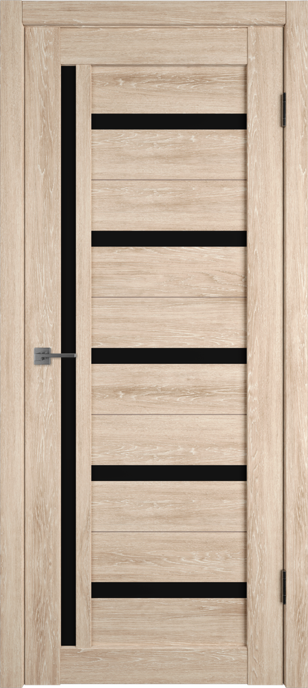 Дверь Atum 18 / Sand Vellum / Black Gloss / Владимирские двери Дверь Atum 18 / Sand Vellum / Black Gloss / Владимирские двери