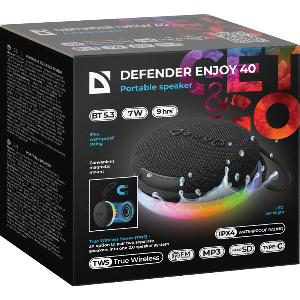 Defender Портативная колонка Enjoy 40