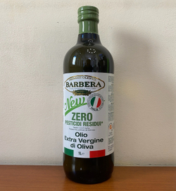 Оливковое масло BARBERA 100% ITALY - ZERO PESTICIDI, Extra Virgin 1л Италия