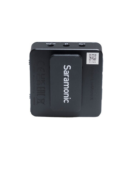 Адаптер Saramonic LavMicro X с петличкой, вход: 3,5, выход; 3,5 TRS/TRRS, USB-C