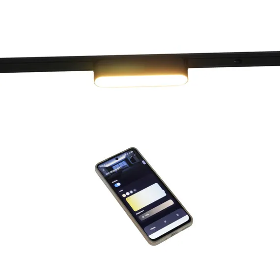 Трековый светильник 13001-9.3-001UR magnetic LED6W BK CCT+SMART Reluce